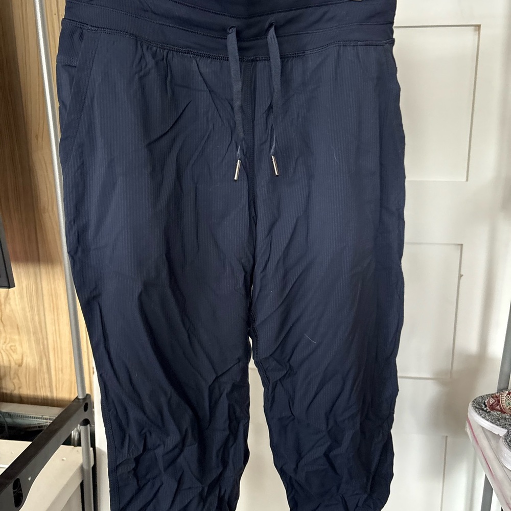 Lululemon Athletica Dark Blue Drawstring Pants